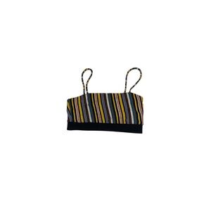 Zara Boho Striped Multicolored Crop Top - Women’s Size Small
